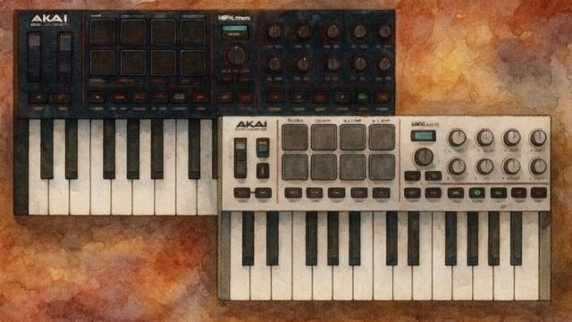 ギタリストにおすすめなMIDIキーボード｜AKAI MPK mini IV｜GAINMAG